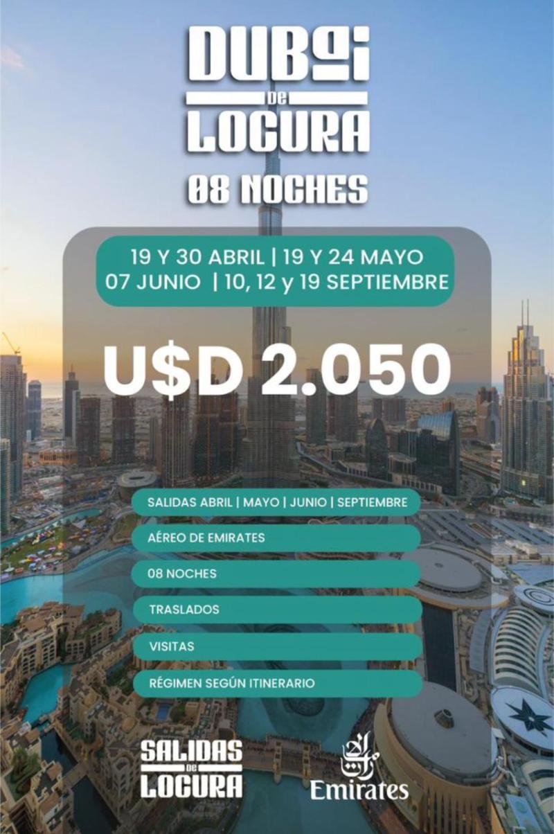 DUBAI 8 NOCHES