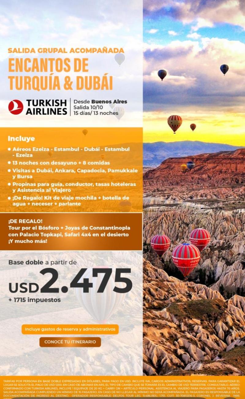 ENCANTOS DE TURQUIA Y DUBAI