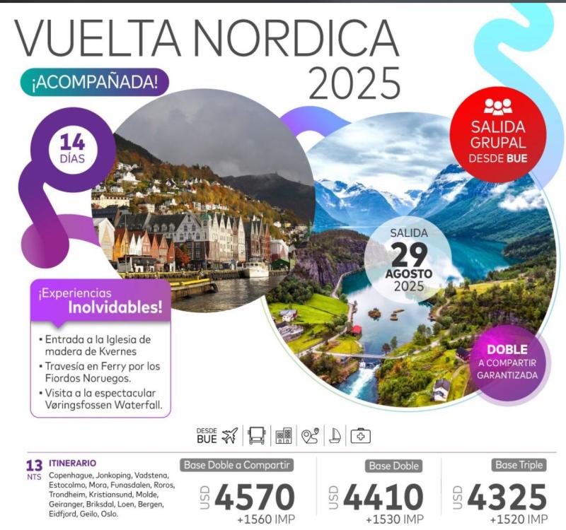 EUROPA - VUELTA NORDICA 2025
